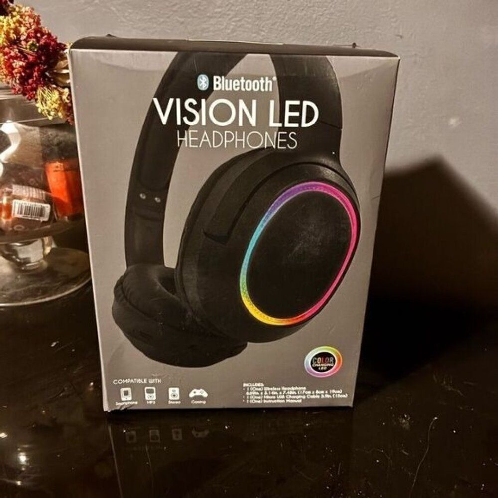 Bluetooth Vision LED Headphones